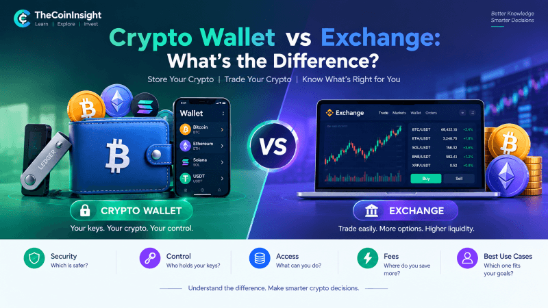 Crypto Wallet vs Exchange What’s the Difference