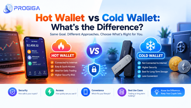 Hot Wallet vs Cold Wallet: What’s the Difference?